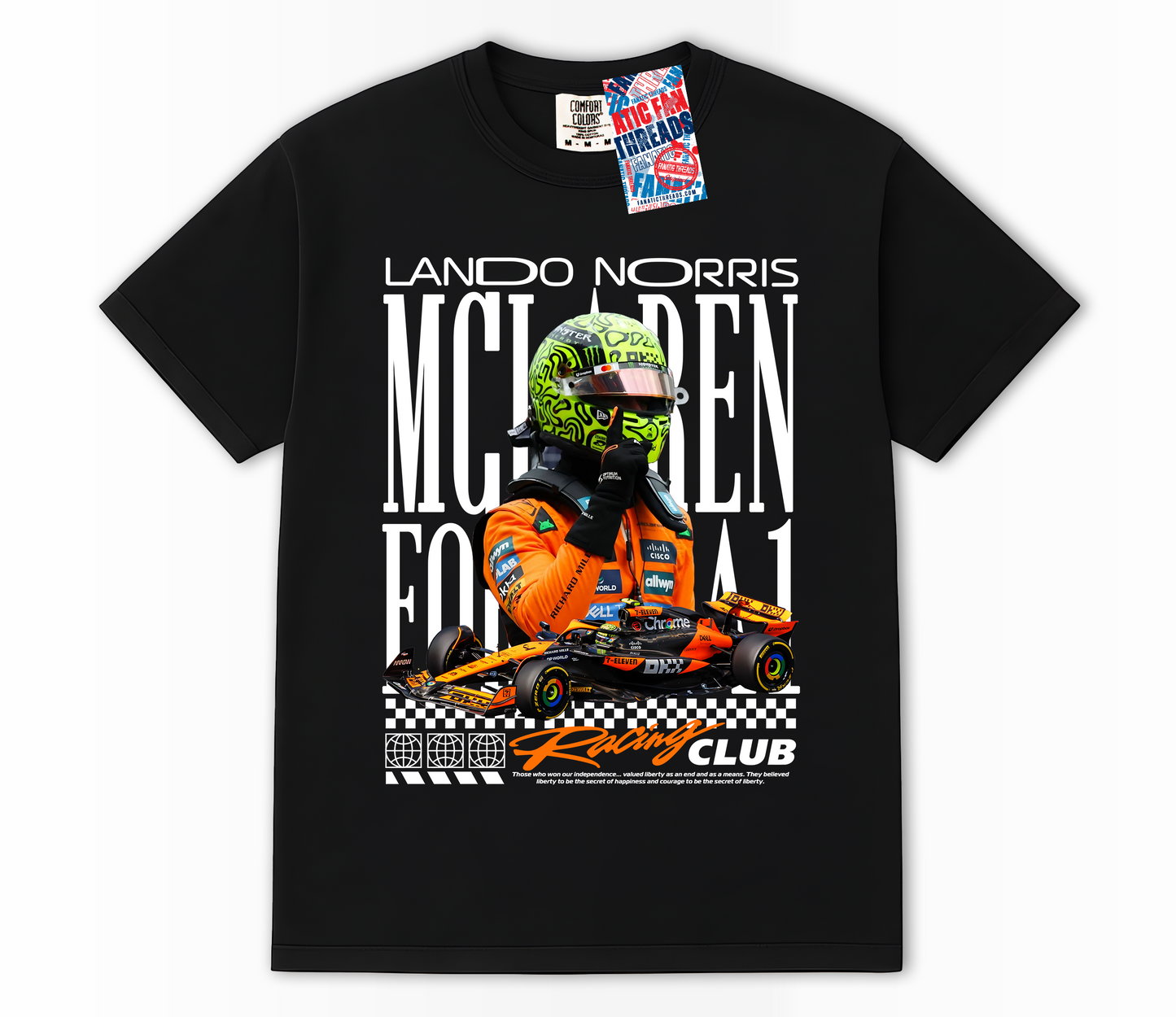 Lando Norris McLaren Racing Comfort Colors® T-Shirt