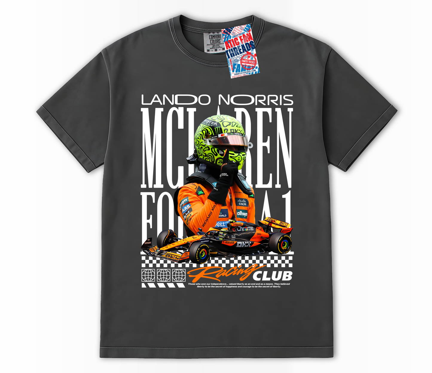 Lando Norris McLaren Racing Comfort Colors® T-Shirt